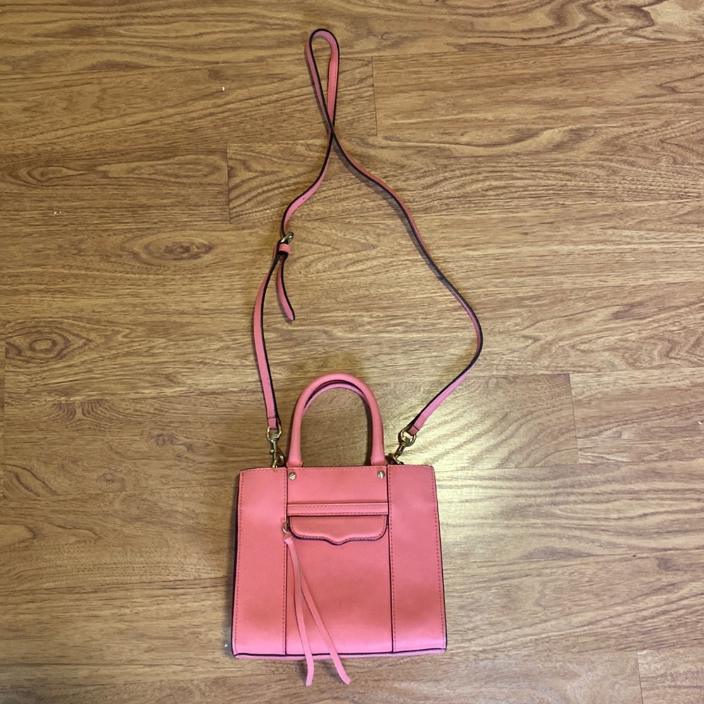 Bright pink mini Rebecca Minkoff MAB
